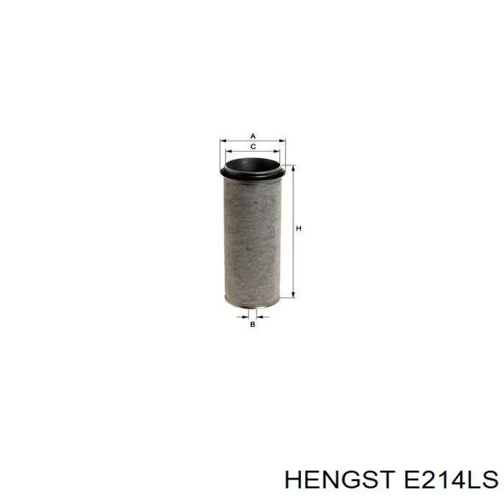 Елемент повітряного фільтра Hengst E214LS ціна, від 26.70 USD