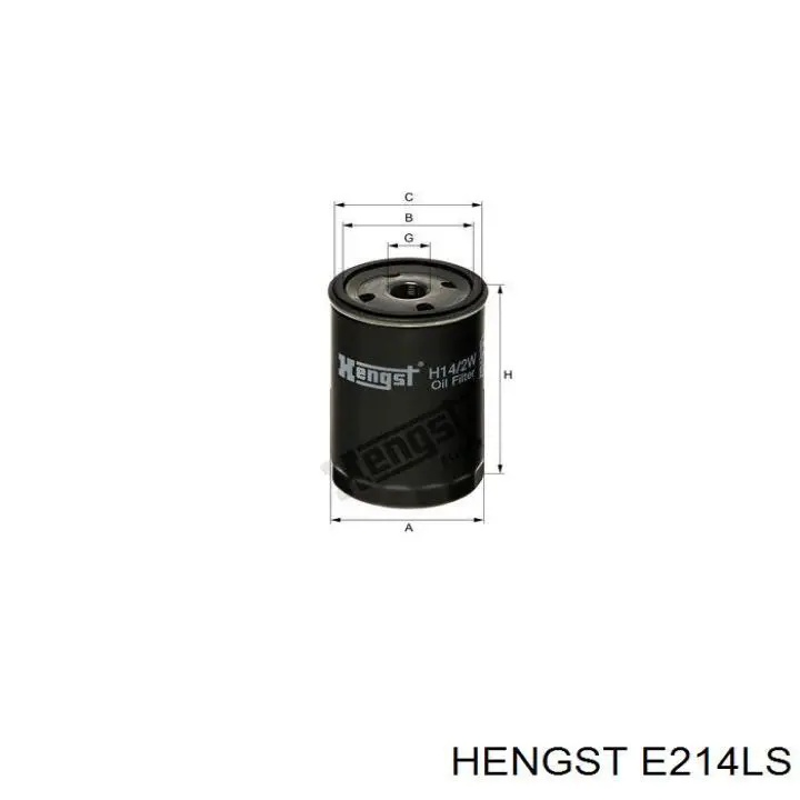Купити E214LS Hengst Автомобільний фільтр повітря