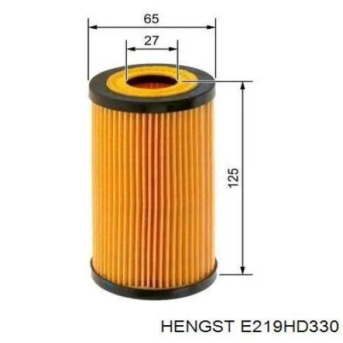 Купити E219HD330 Hengst Фільтр очищення масла відцентровий