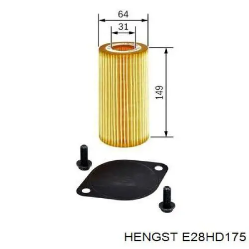 Масло АКПП Hengst E28HD175