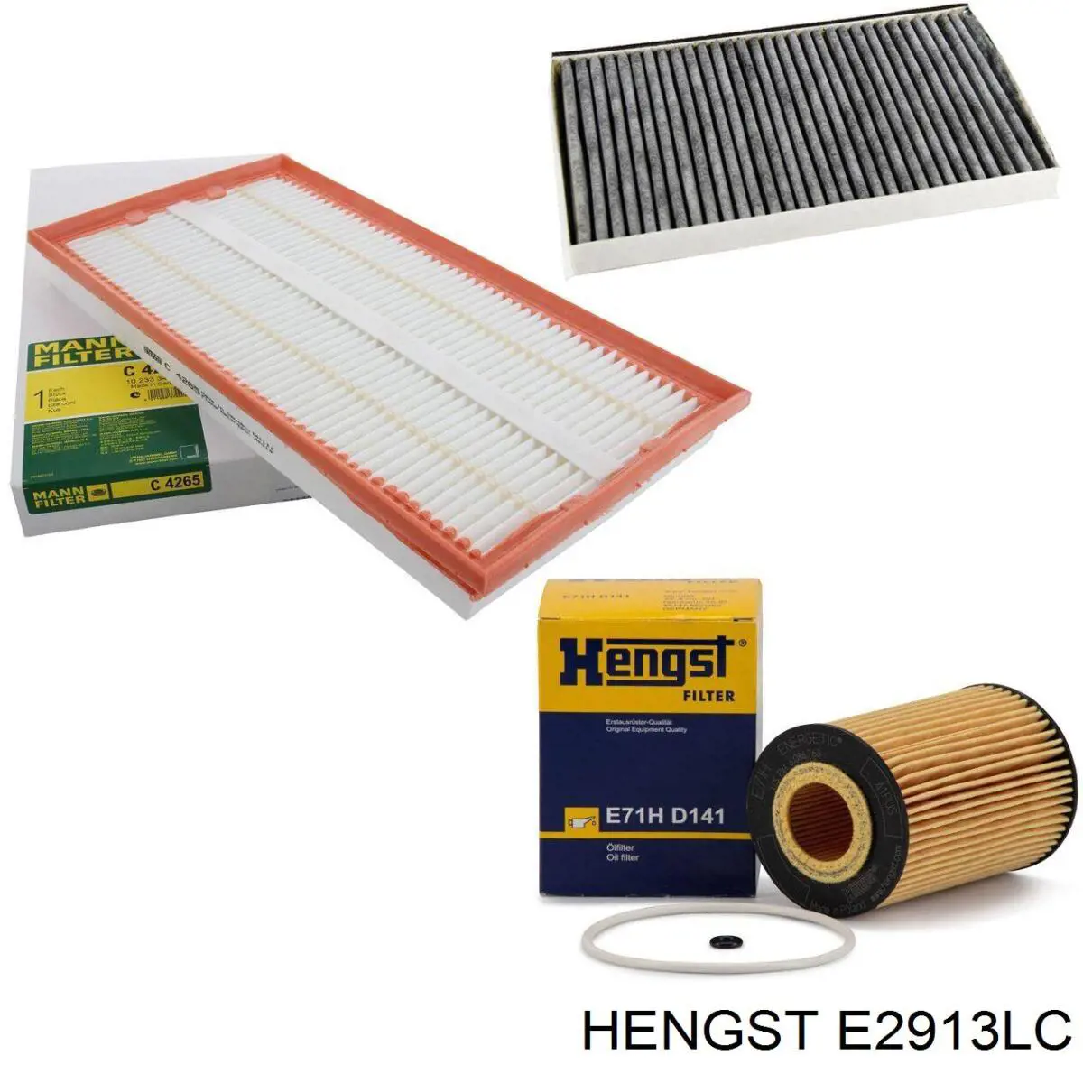 Повітряний фільтр салону Hengst E2913LC