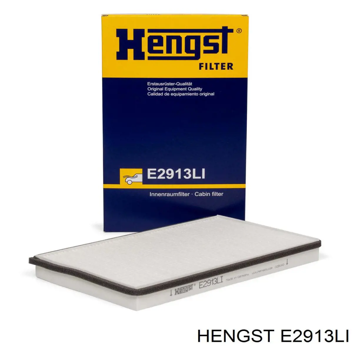 Купити E2913LI Hengst Фільтр салону вугільний