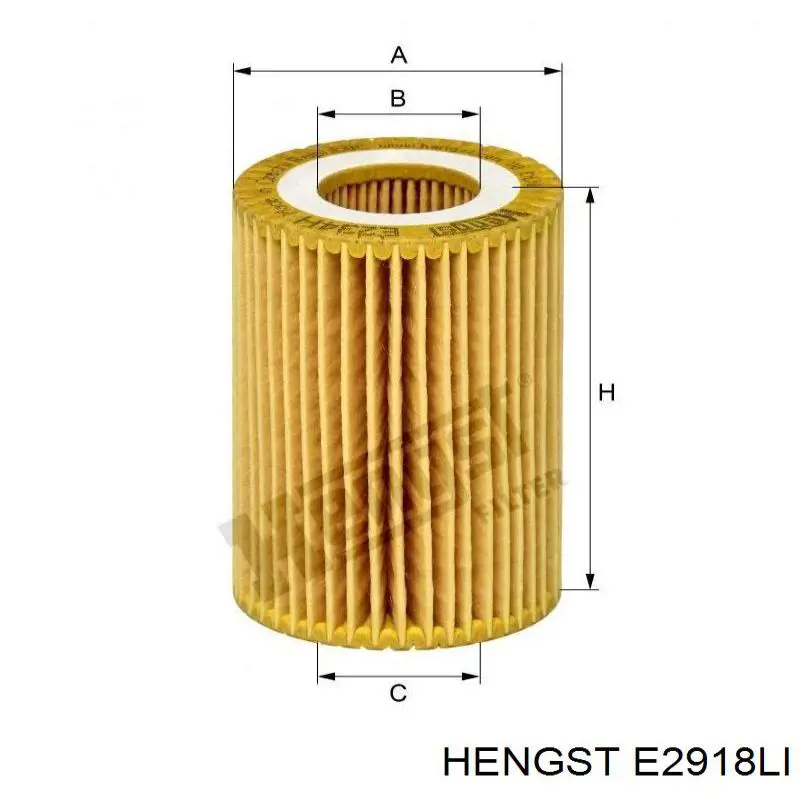 Фільтр салону E2918LI Hengst