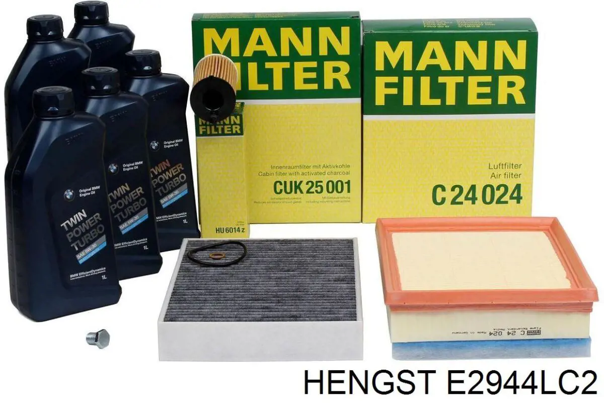 Купити E2944LC2 Hengst Фільтр салону вугільний