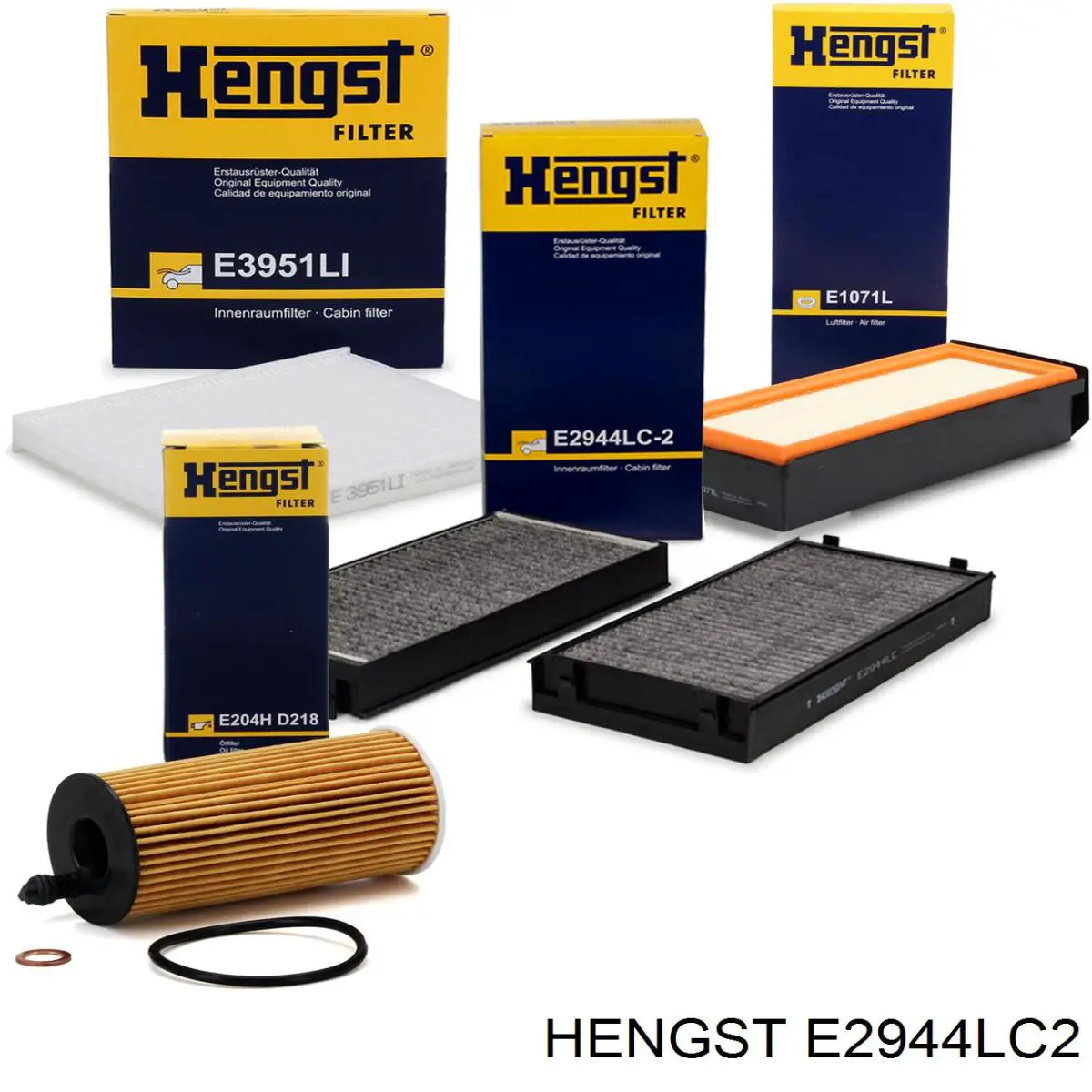Фільтр повітряний обігрівача Hengst E2944LC2 ціна, від 20.88 USD