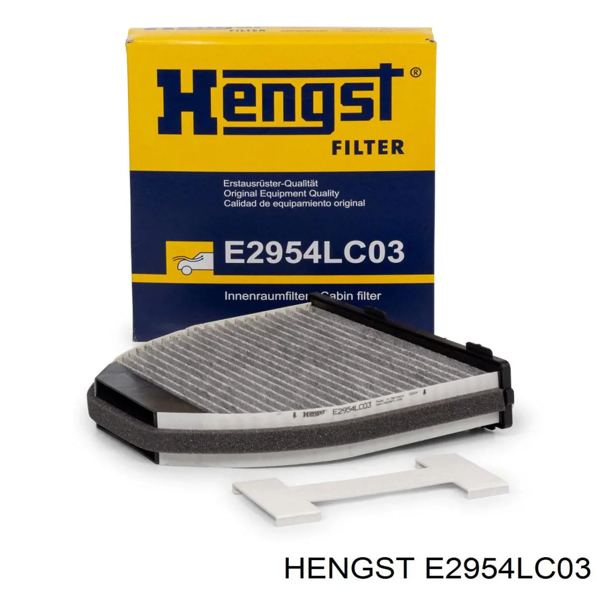 Купити E2954LC03 Hengst Фільтр салону вугільний