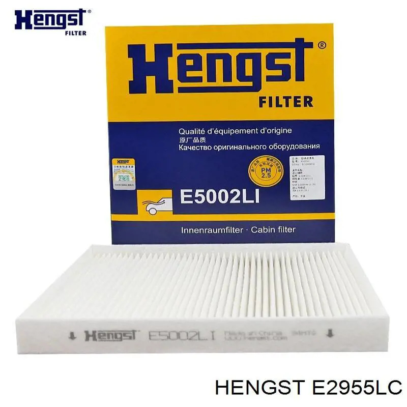 Фільтр повітряний обігрівача Hengst E2955LC ціна, від 14.83 USD