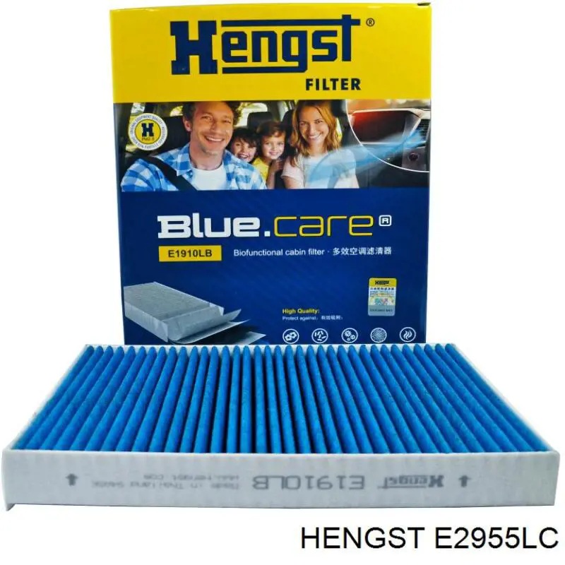 Купити E2955LC Hengst Фільтр салону вугільний