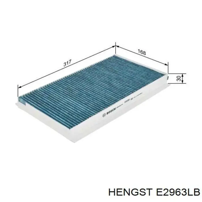 Купити X161 Vasco Filters Фільтр салону вугільний