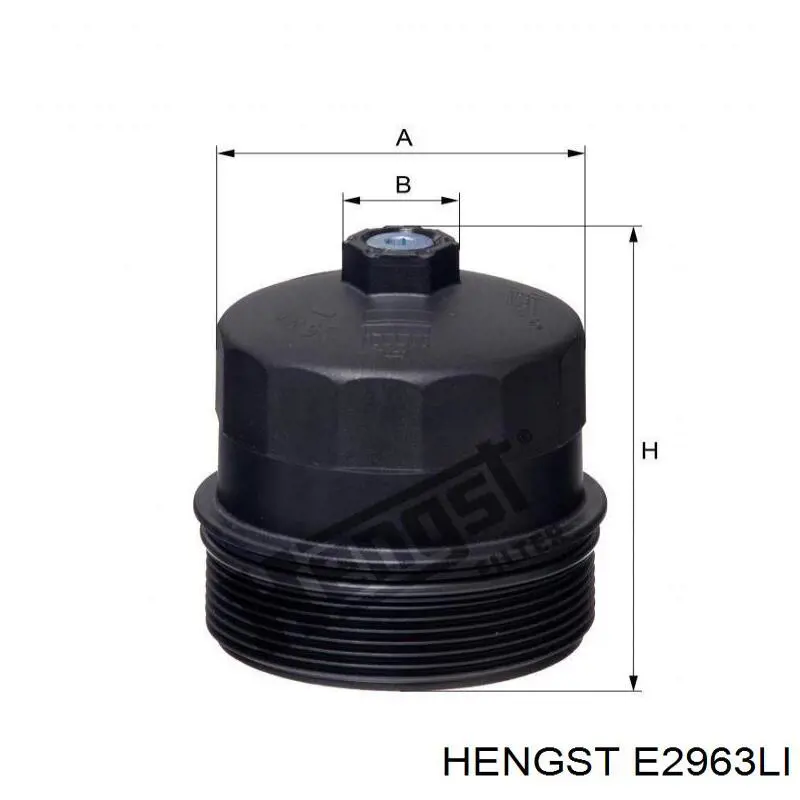 Купити E2963LI Hengst Фільтр салону вугільний