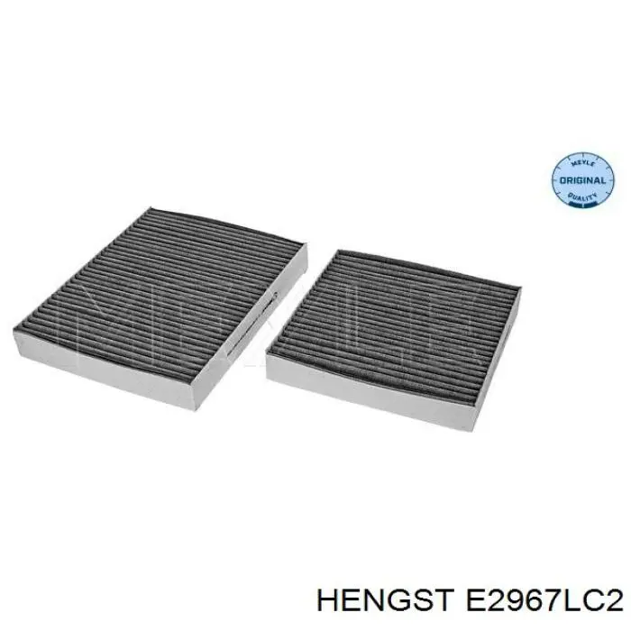 Фільтр повітряний обігрівача Hengst E2967LC2 ціна, від 14.20 USD