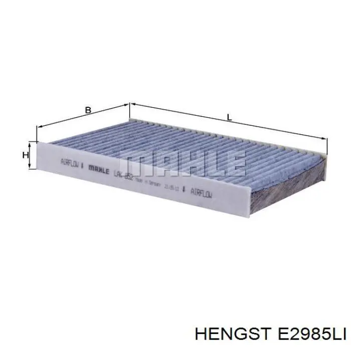 Фільтр салону E2985LI Hengst