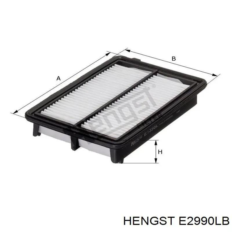 Фільтр повітряний обігрівача Hengst E2990LB ціна, від 15.65 USD