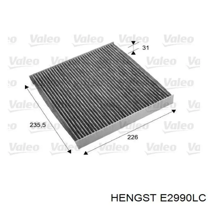 Повітряний фільтр салону Hengst E2990LC