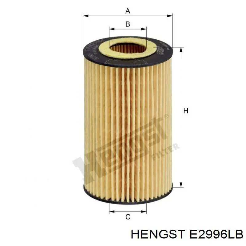 Фільтр салону E2996LB Hengst