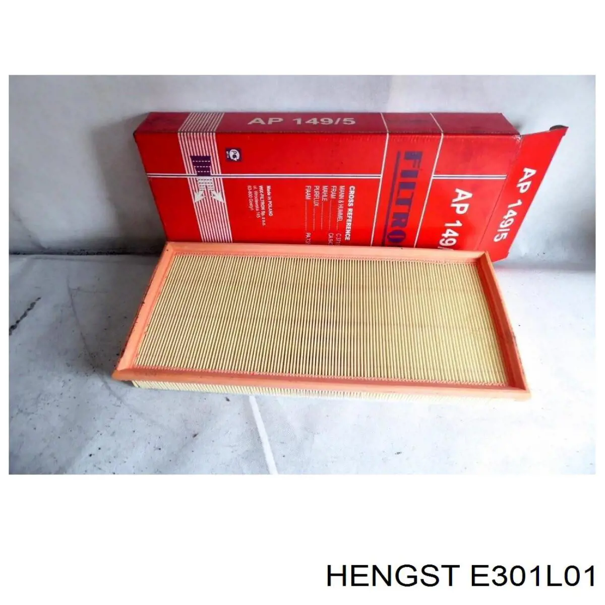 E301L01 Hengst Повітряний фільтр двигуна
