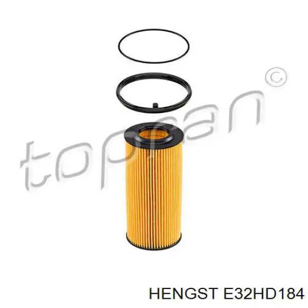 Фільтр масляний Hengst E32HD184