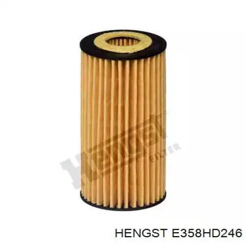 Масляний фільтр двигуна Hengst E358HD246 ціна, від 8.23 USD