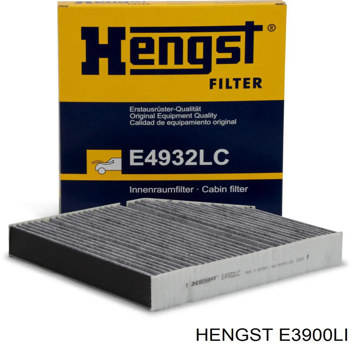 E3900LI Hengst Внутрішньосалонний фільтр