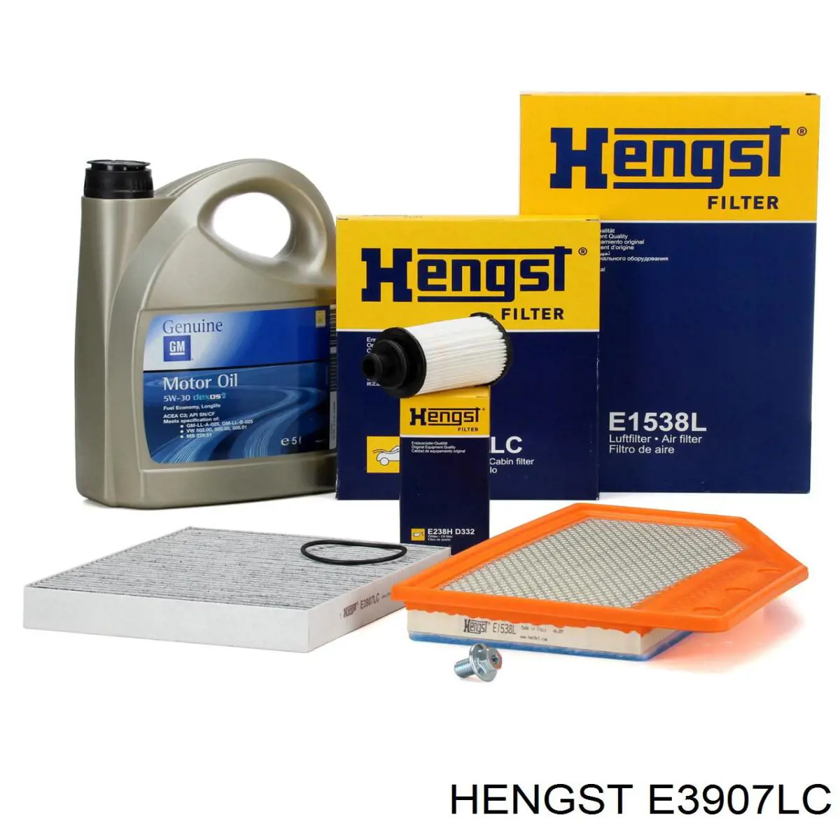 Повітряний фільтр салону Hengst E3907LC