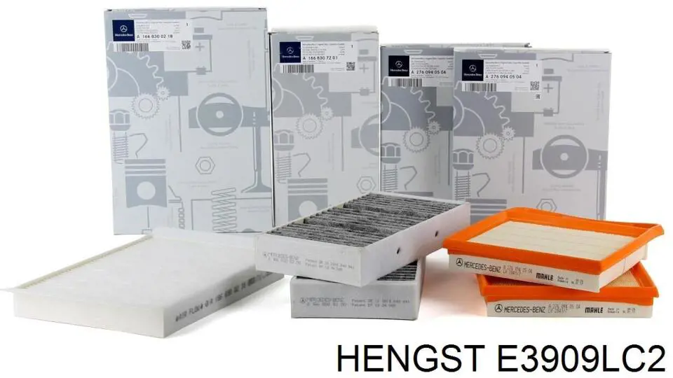 Повітряний фільтр салону Hengst E3909LC2