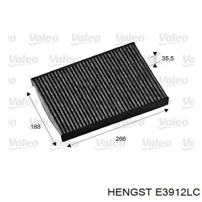 Фільтр повітряний обігрівача Hengst E3912LC ціна, від 12.87 USD