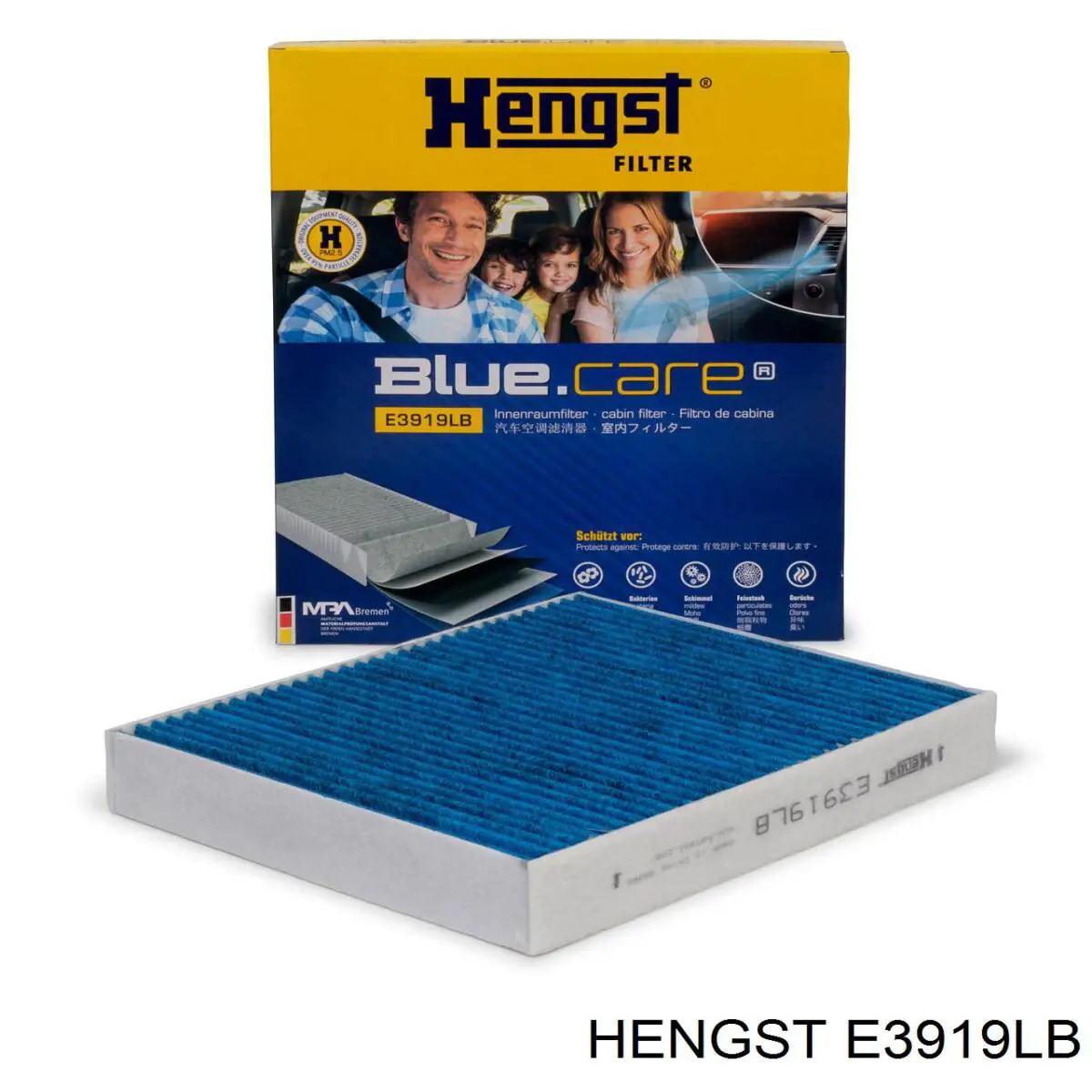 Повітряний фільтр салону Hengst E3919LB