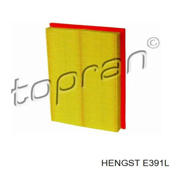 Повітряний фільтр E391L Hengst