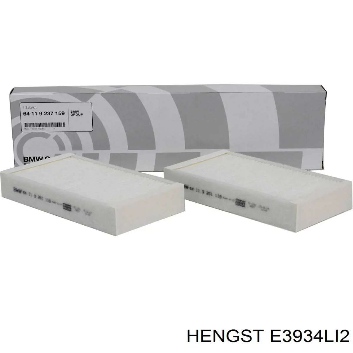 Фільтр повітряний обігрівача Hengst E3934LI2 ціна, від 17.86 USD