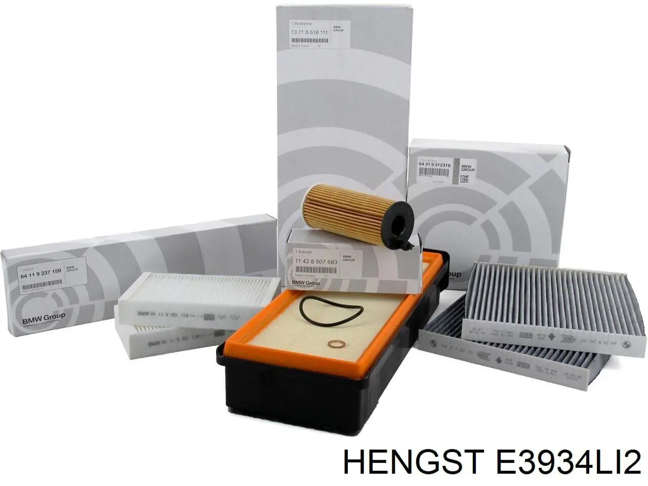 Купити E3934LI2 Hengst Фільтр салону вугільний
