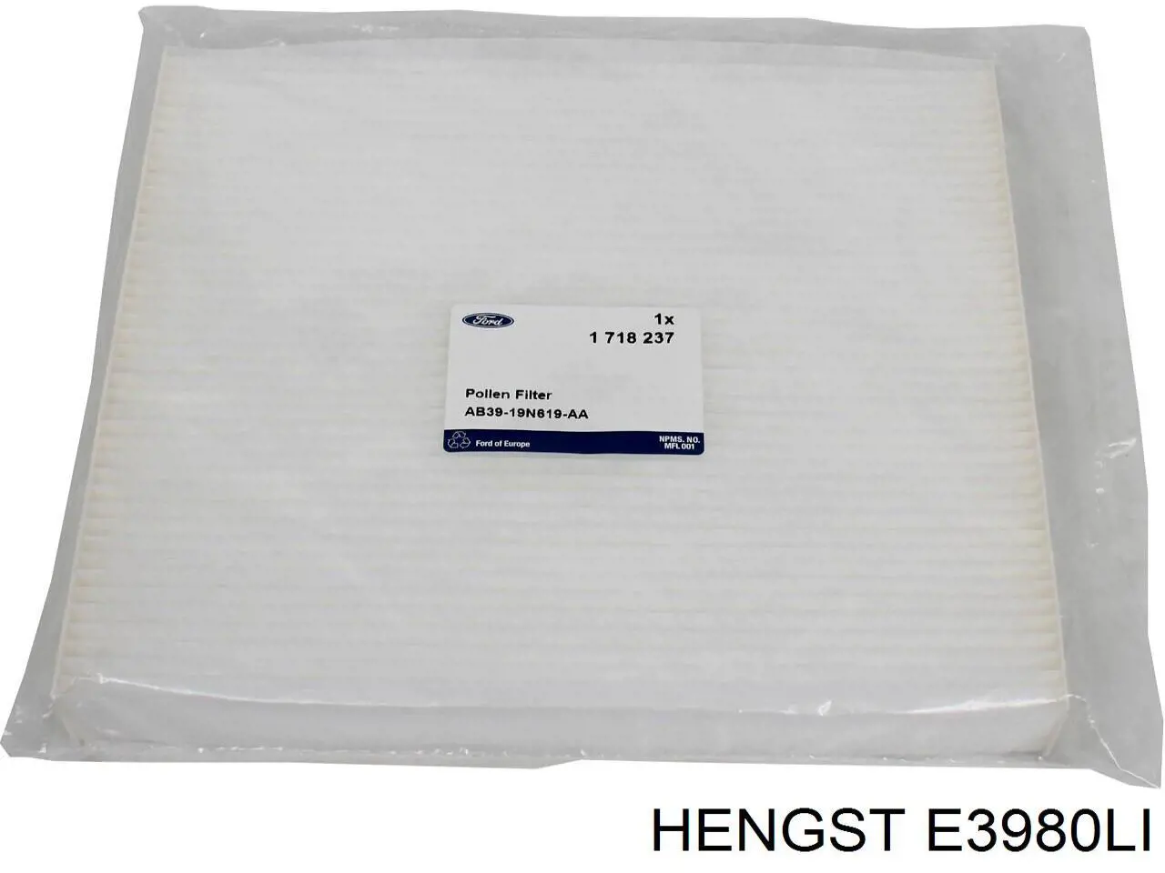 Купити E3980LI Hengst Фільтр салону вугільний