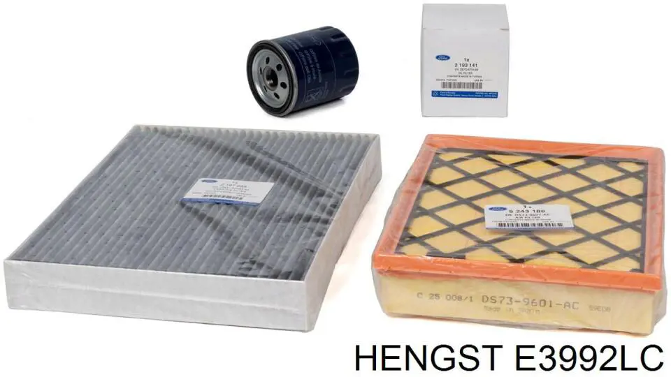 Купити E3992LC Hengst Фільтр салону вугільний