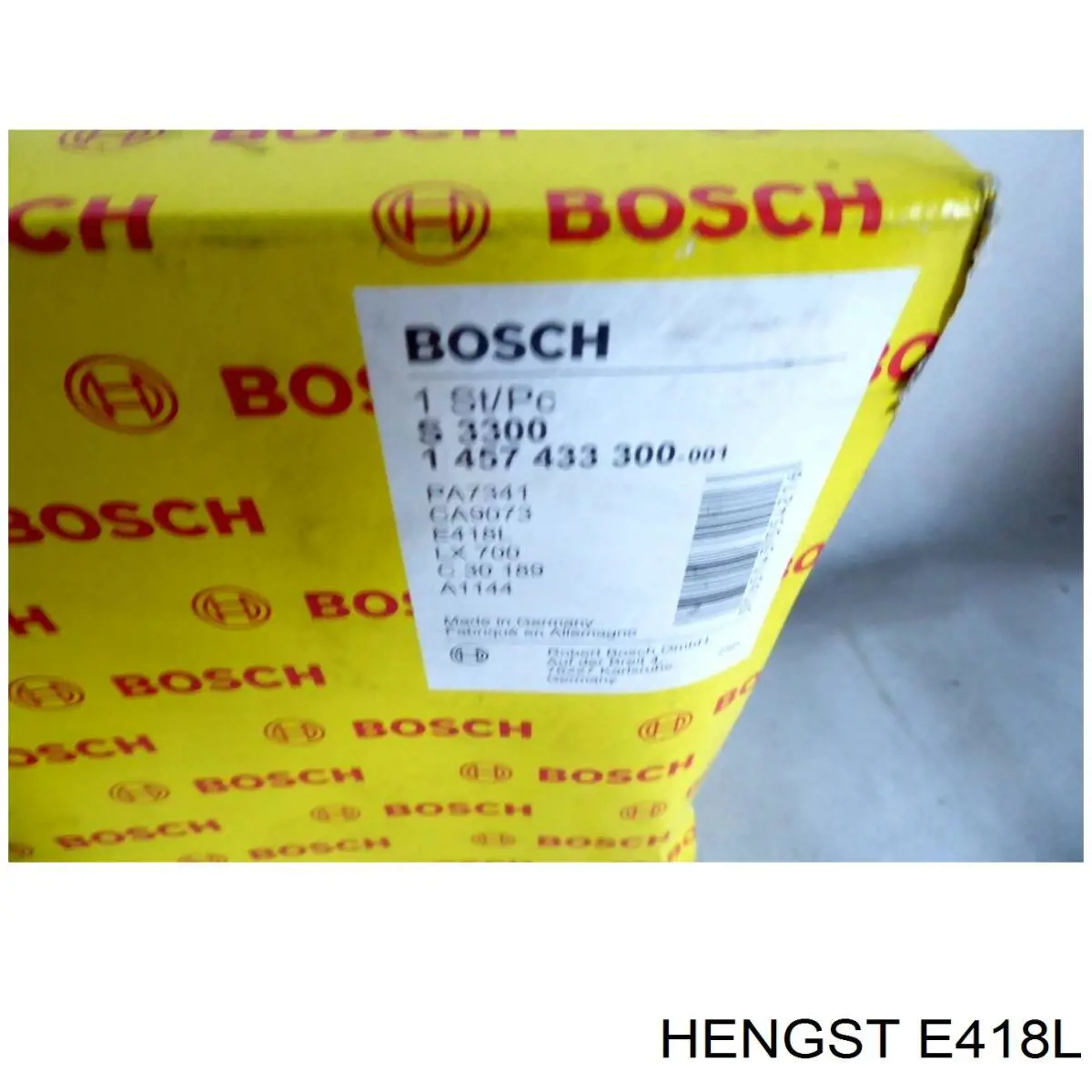 Фільтр повітряний Hengst E418L