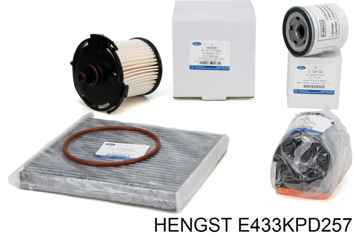 Паливний фільтр E433KPD257 Hengst