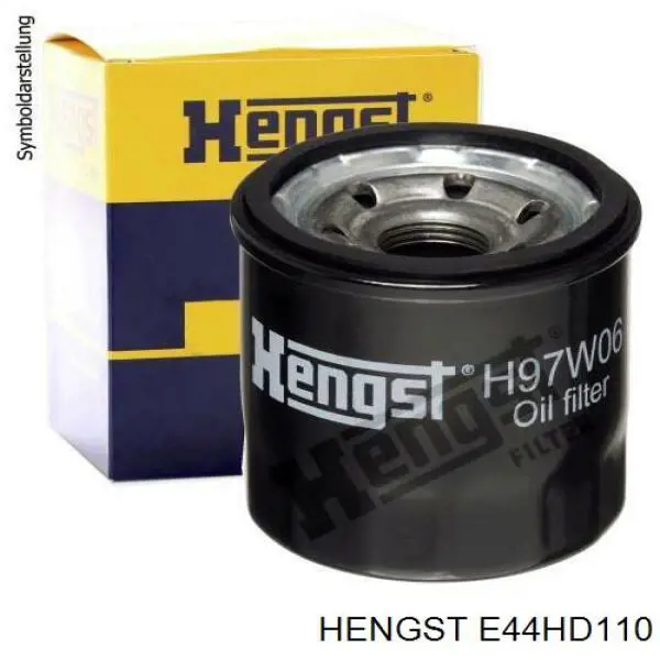 Масляний фільтр E44HD110 Hengst
