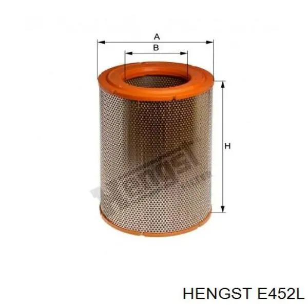E452L Hengst фільтр повітряний