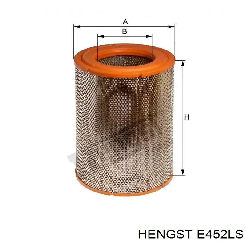 E452LS Hengst фільтр повітряний
