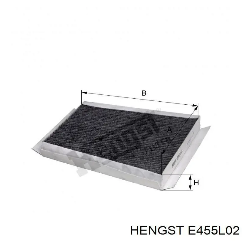 E455L02 Hengst фільтр повітряний