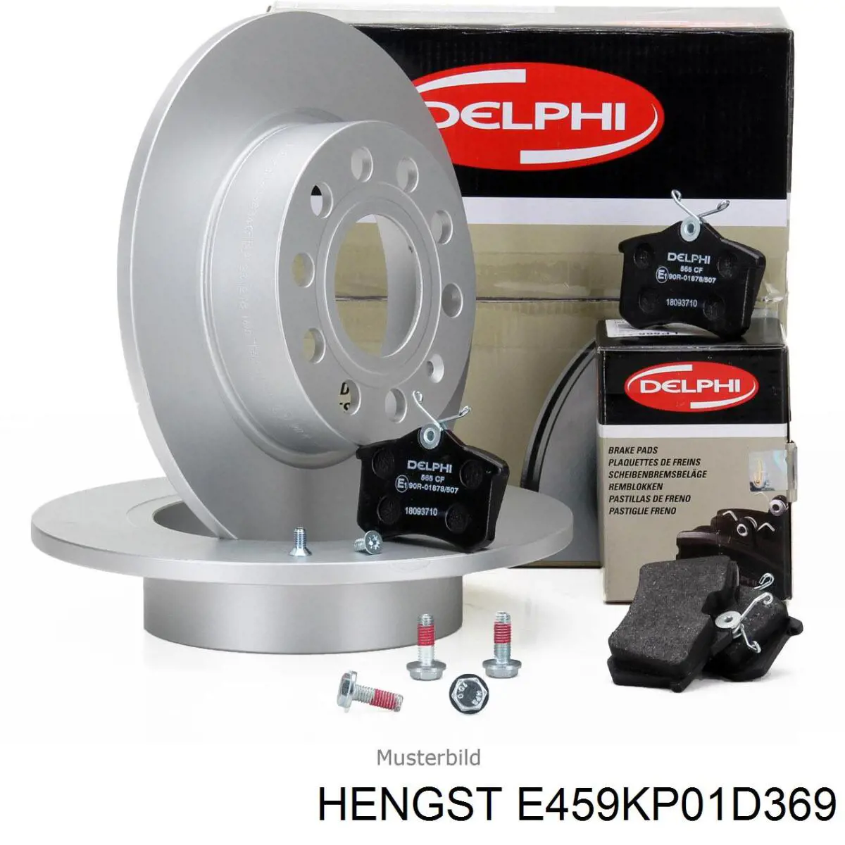 Купити E459KP01D369 Hengst Фільтр-відстійник палива грубої очистки