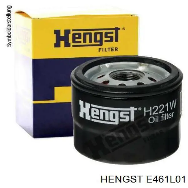 Повітряний фільтр E461L01 Hengst