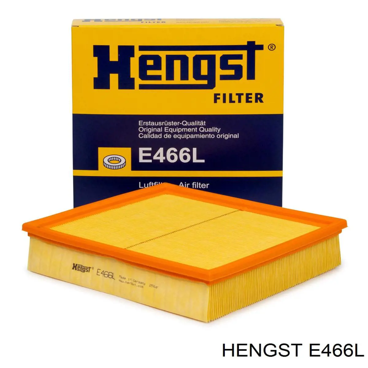 Повітряний фільтр E466L Hengst