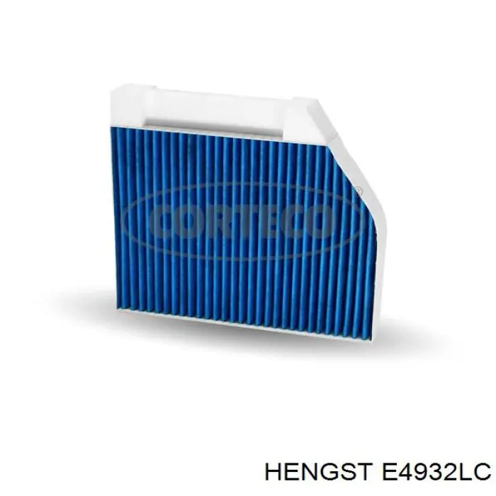 Фільтр повітряний обігрівача Hengst E4932LC ціна, від 32.42 USD