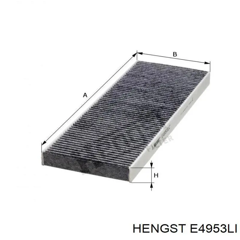 Фільтр салону E4953LI Hengst