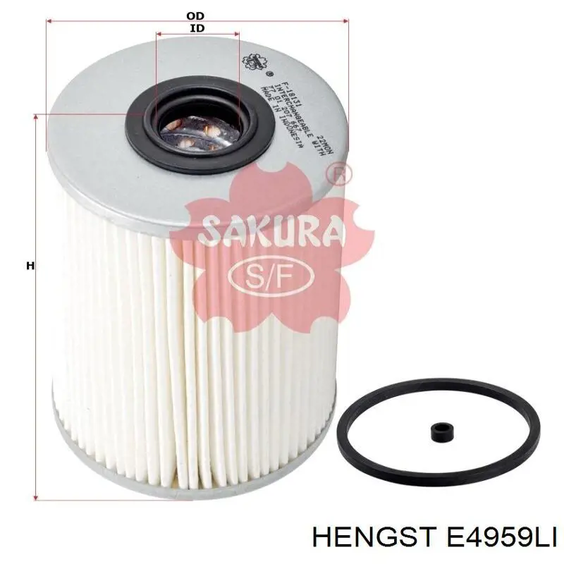 E4959LI Hengst Внутрішньосалонний фільтр