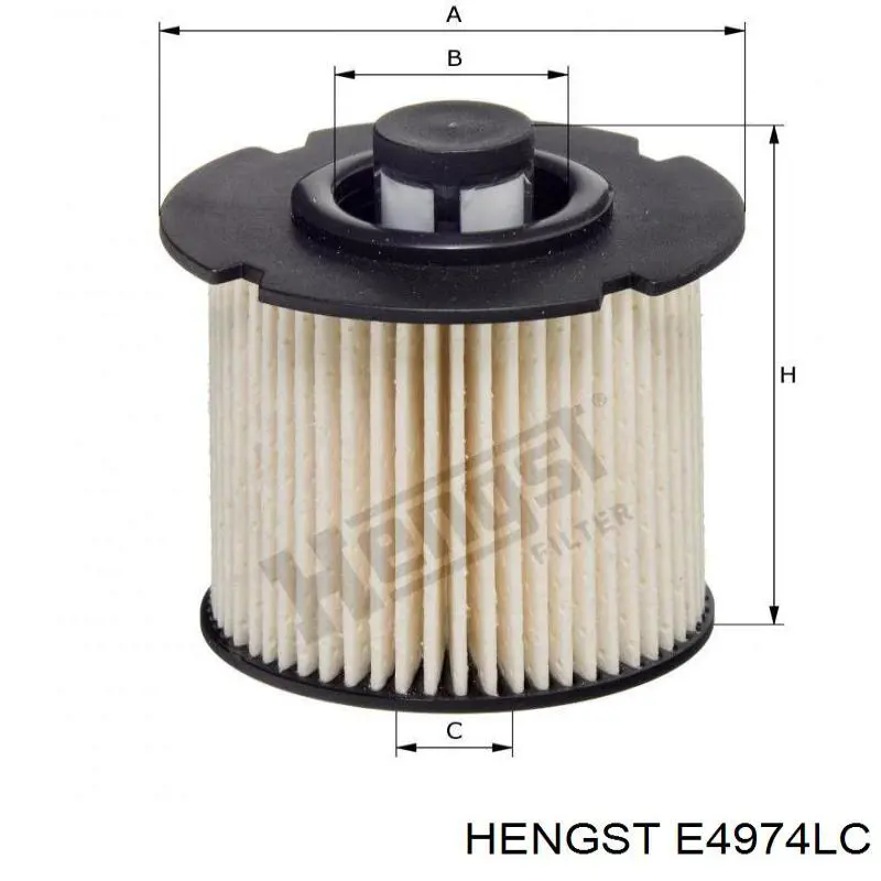 E4974LC Hengst фільтр салону
