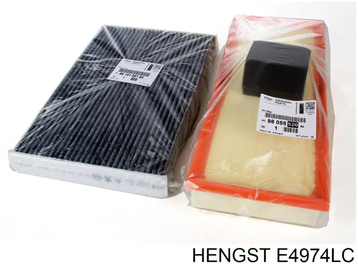 Фільтр повітряний обігрівача Hengst E4974LC ціна, від 12.15 USD