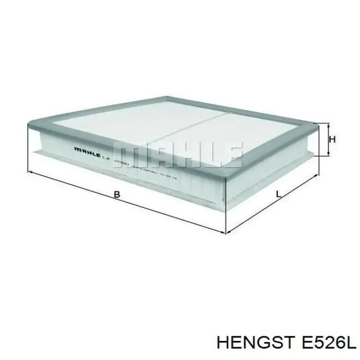 Купити E526L Hengst Автомобільний фільтр повітря