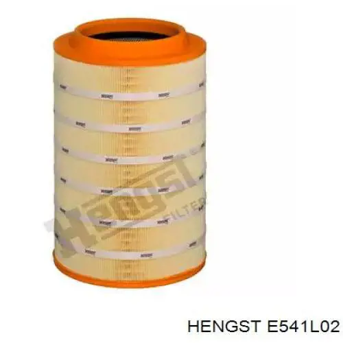 Елемент повітряного фільтра Hengst E541L02 ціна, від 74.32 USD