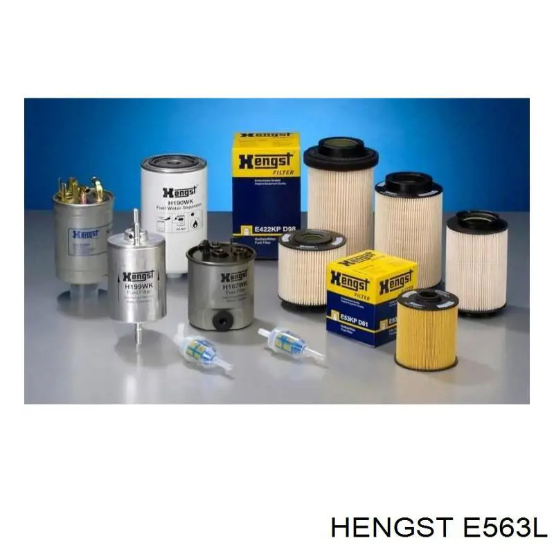 Повітряний фільтр E563L Hengst