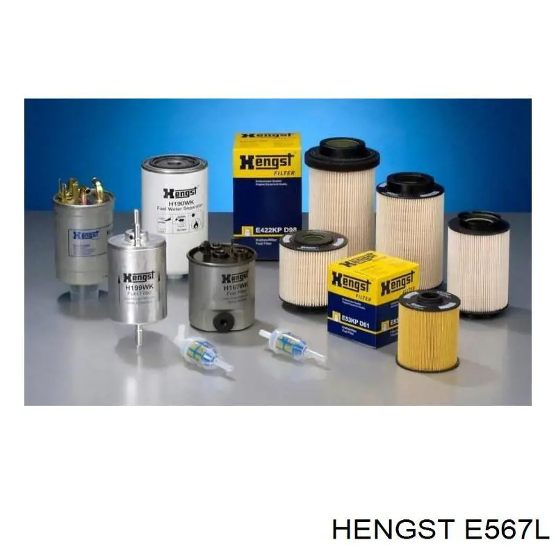 Повітряний фільтр E567L Hengst